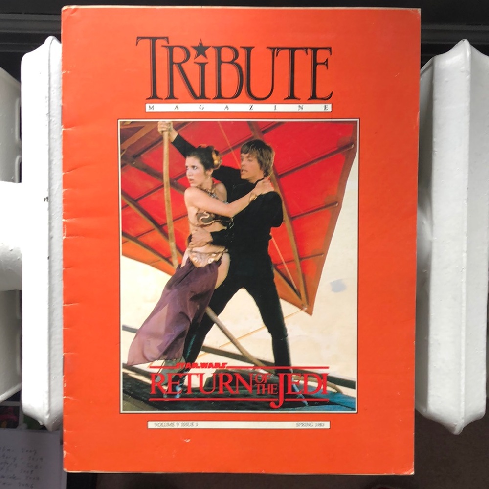 Tribute magazine. Return of the Jedi issue. 1983